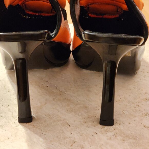 ANCUTA SARCA aqua slingback heels Sz 40 Never worn - Picture 6 of 9